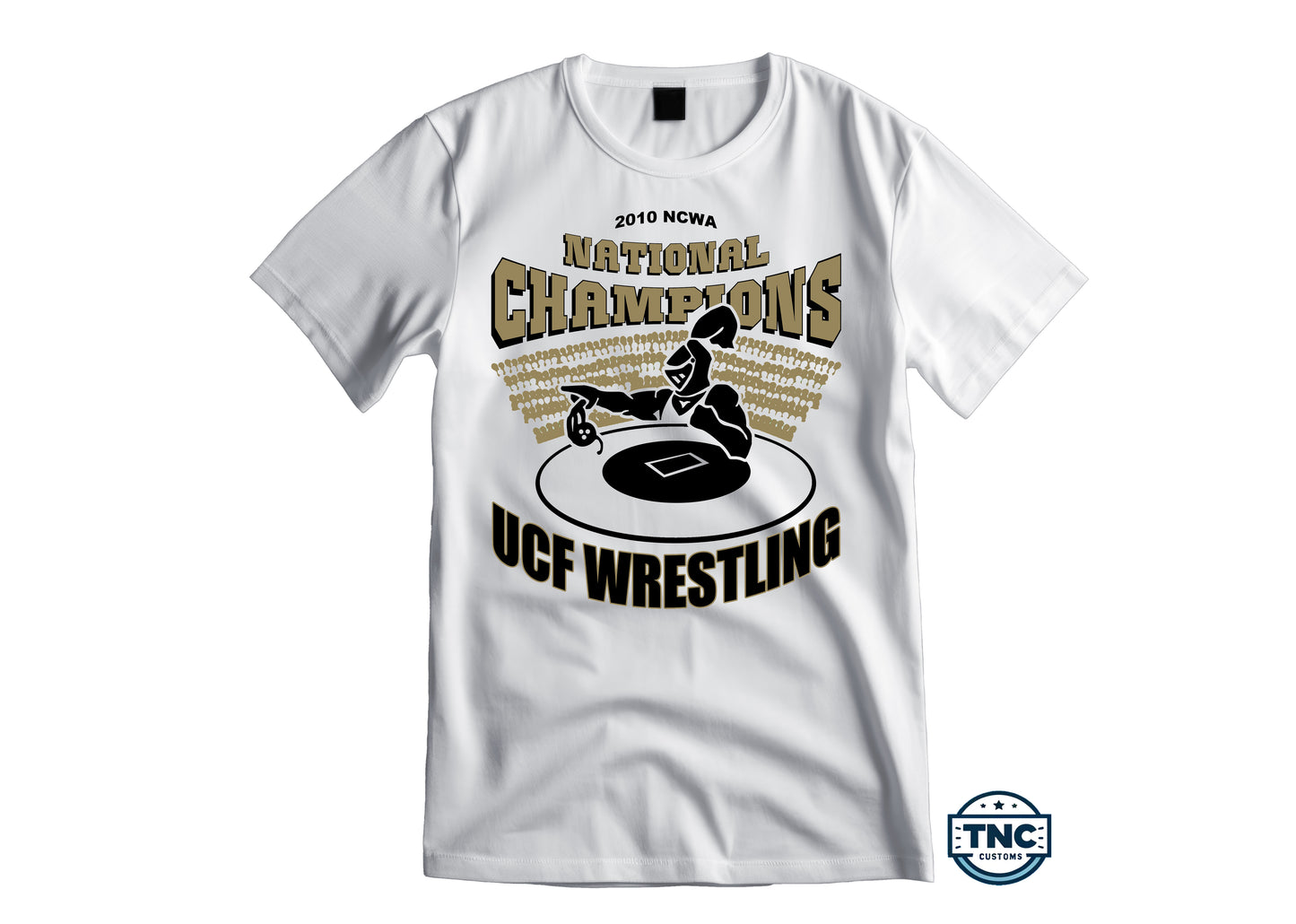Replica UCF 2010 Wrestling Team Shirt